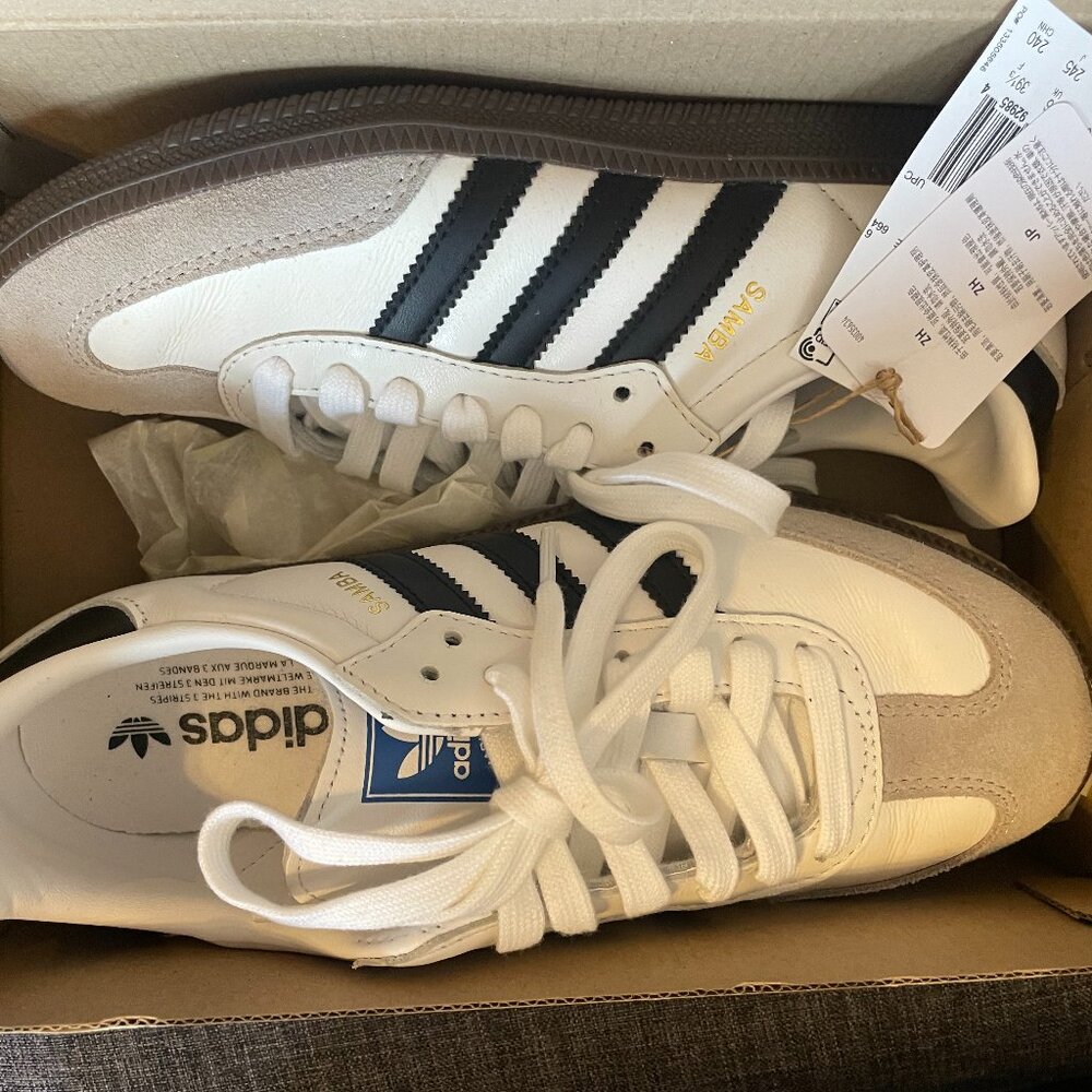 ADIDAS Samba OG White (Size 6)